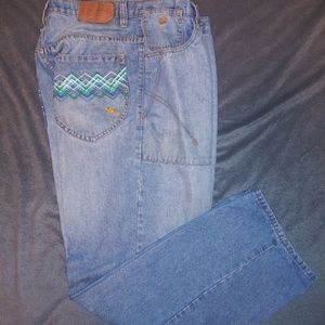 Light Blue Roca Wear Mens Jeans